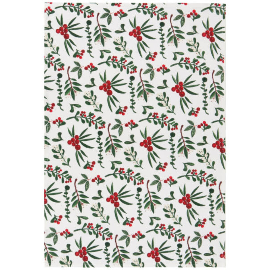 Danica Winterberry Bakers Floursack Dishtowels Set of 3