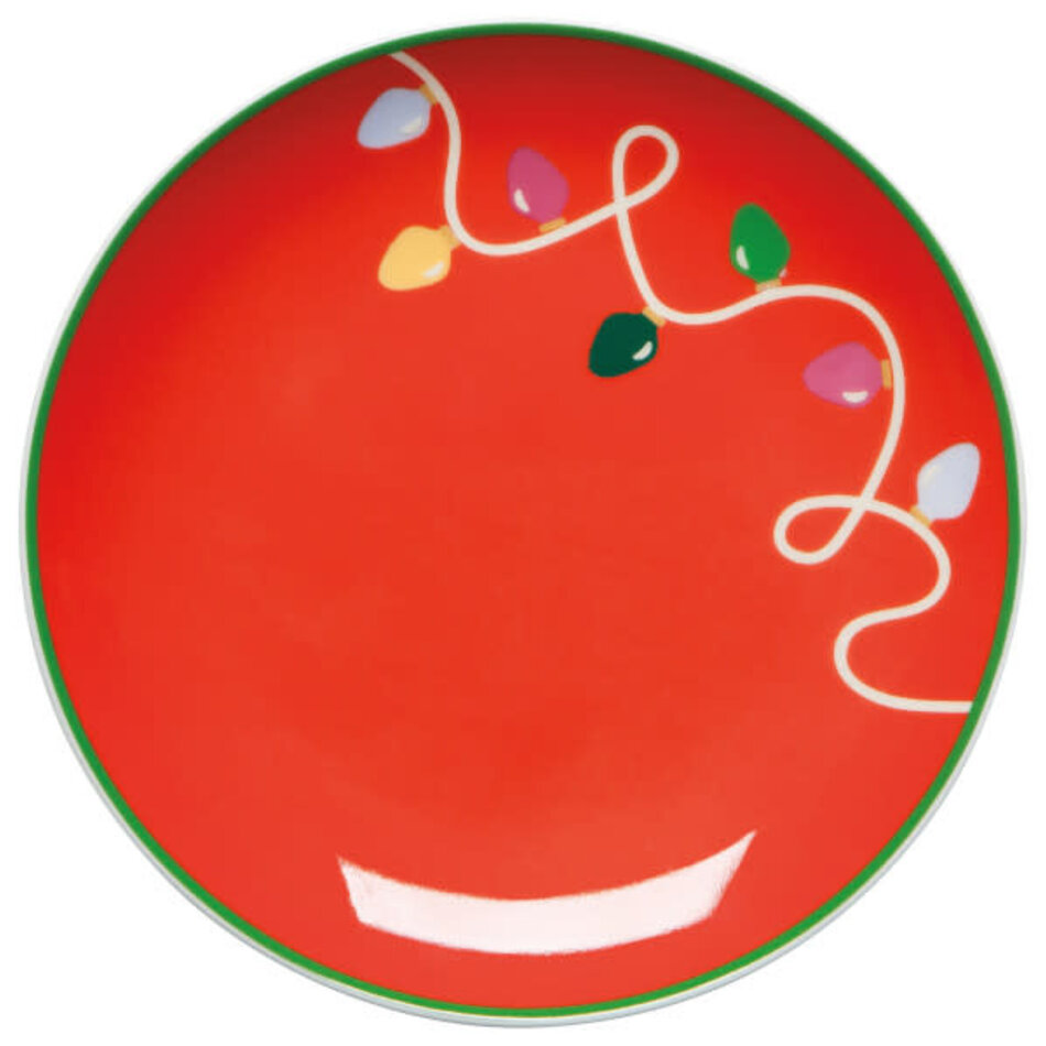 Holiday Glow Appetizer Plates Set of 4 Zest Kitchen Shop