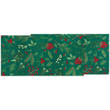 Danica Winterberry Printed Table Runner