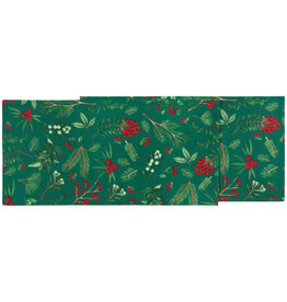 Danica Winterberry Printed Table Runner