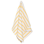 Danica Basketweave Lemon Yellow Dishtowel