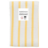 Danica Basketweave Lemon Yellow Dishtowel