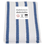 Danica Basketweave Royal Blue Dishcloths Set of 2