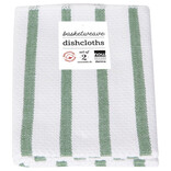 Danica Basketweave Elm Green Dishcloths Set of 2