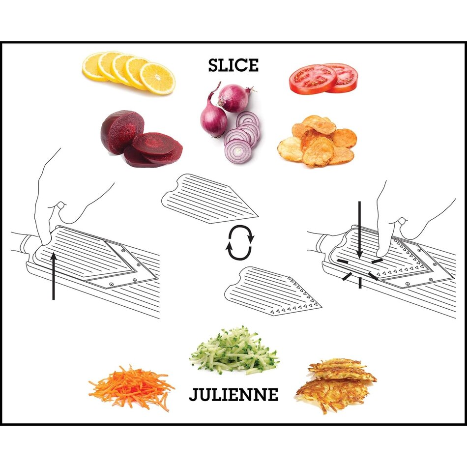 Microplane Microplane Mandoline, V Blade Adjustable Slicer