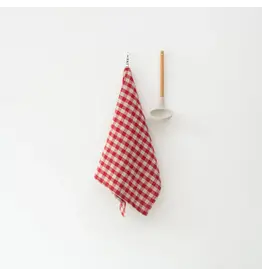 Linen Tales Linen Tales, Red Gingham Linen Kitchen Towel