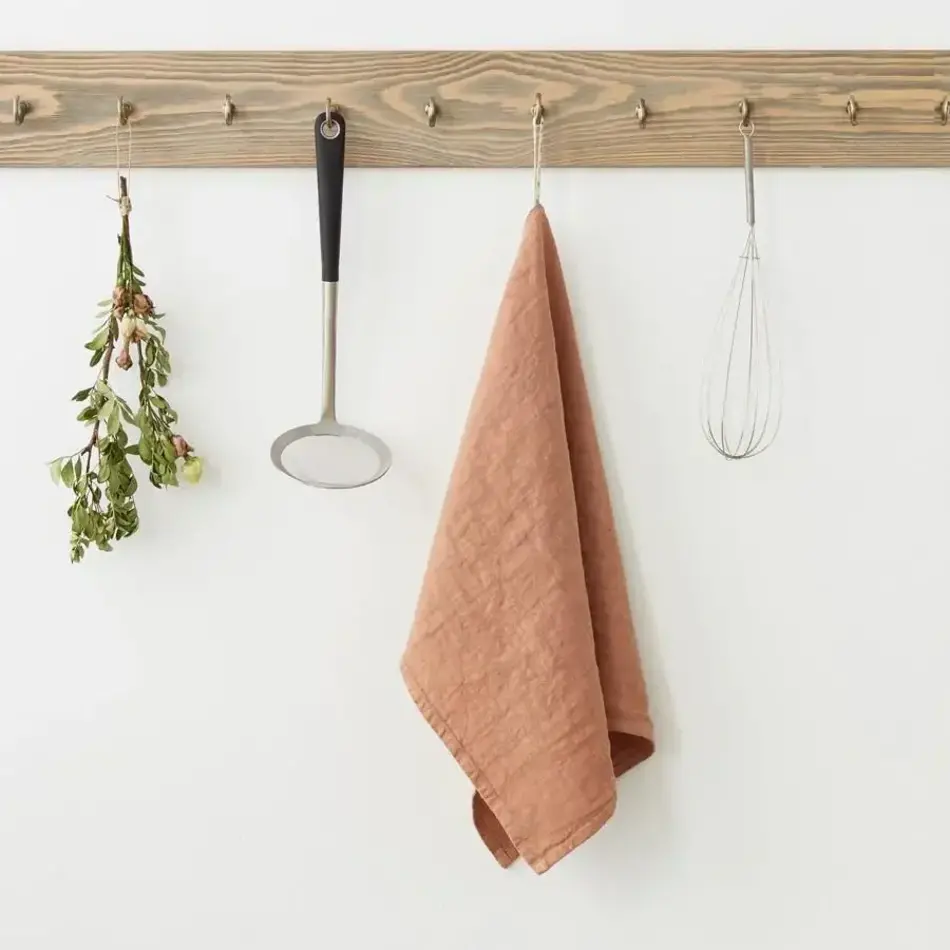 Linen Tales Linen Tales, Cafe Creme Linen Kitchen Towel