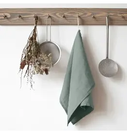 Linen Tales Linen Tales, Green Milieu Linen Kitchen Towel