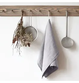 Linen Tales Linen Tales, Light Grey Linen Kitchen Towel