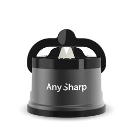 AnySharp Pro Knife Sharpener, Gun Metal