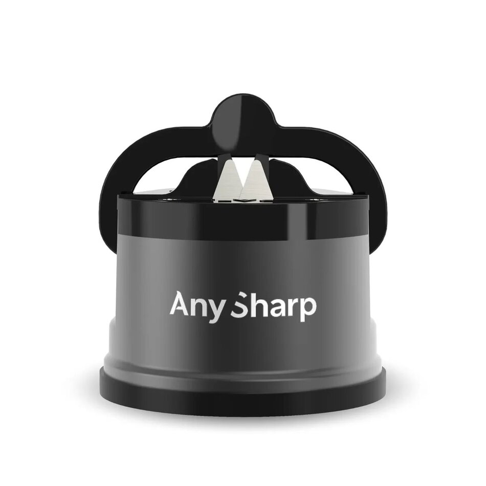 AnySharp Pro Knife Sharpener, Gun Metal