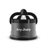 AnySharp Pro Knife Sharpener, Gun Metal