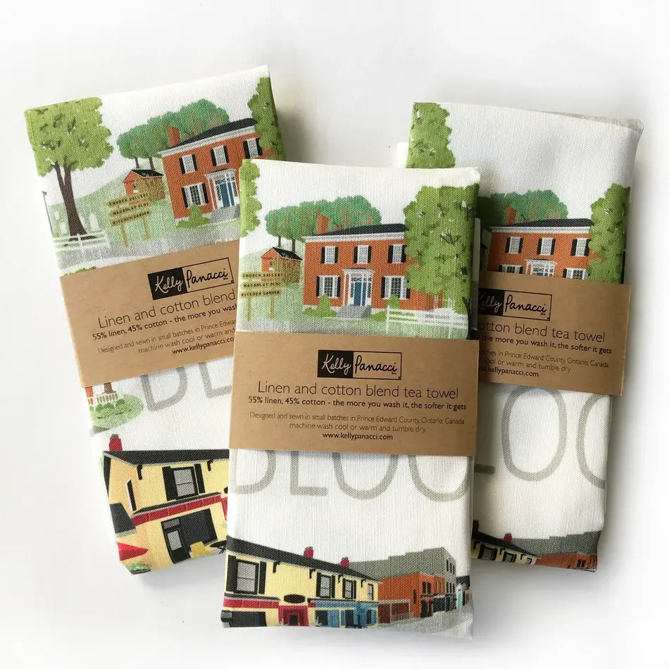 Luxe Tea Towel from our County Collection, Kelly Panacci