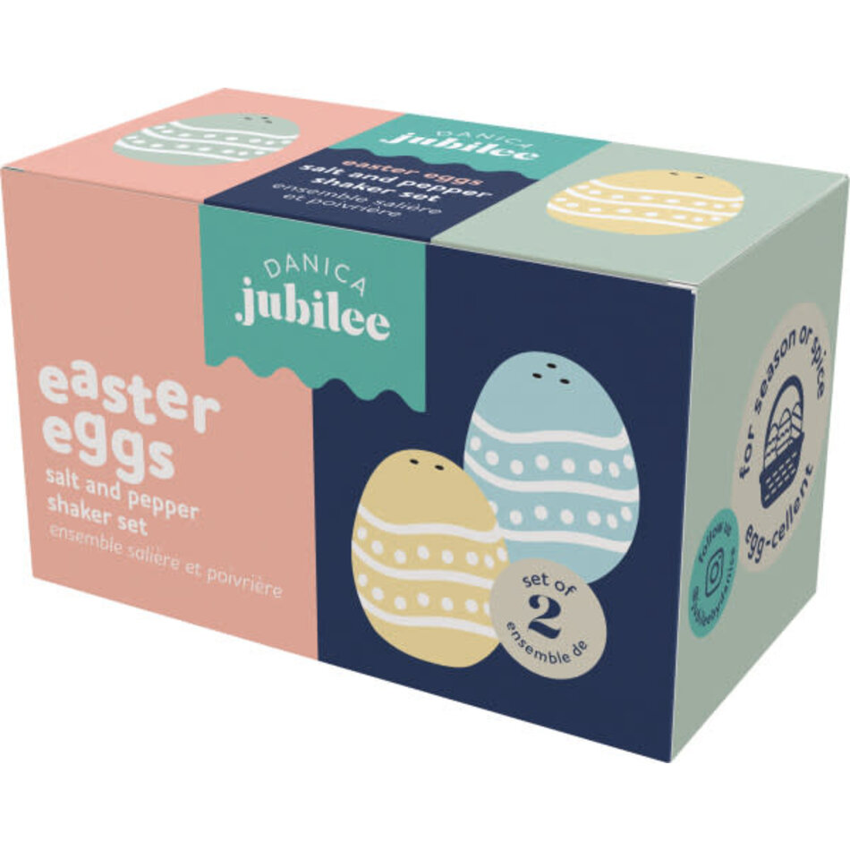 Danica Easter Eggs Salt and Pepper Shakers Set of 2