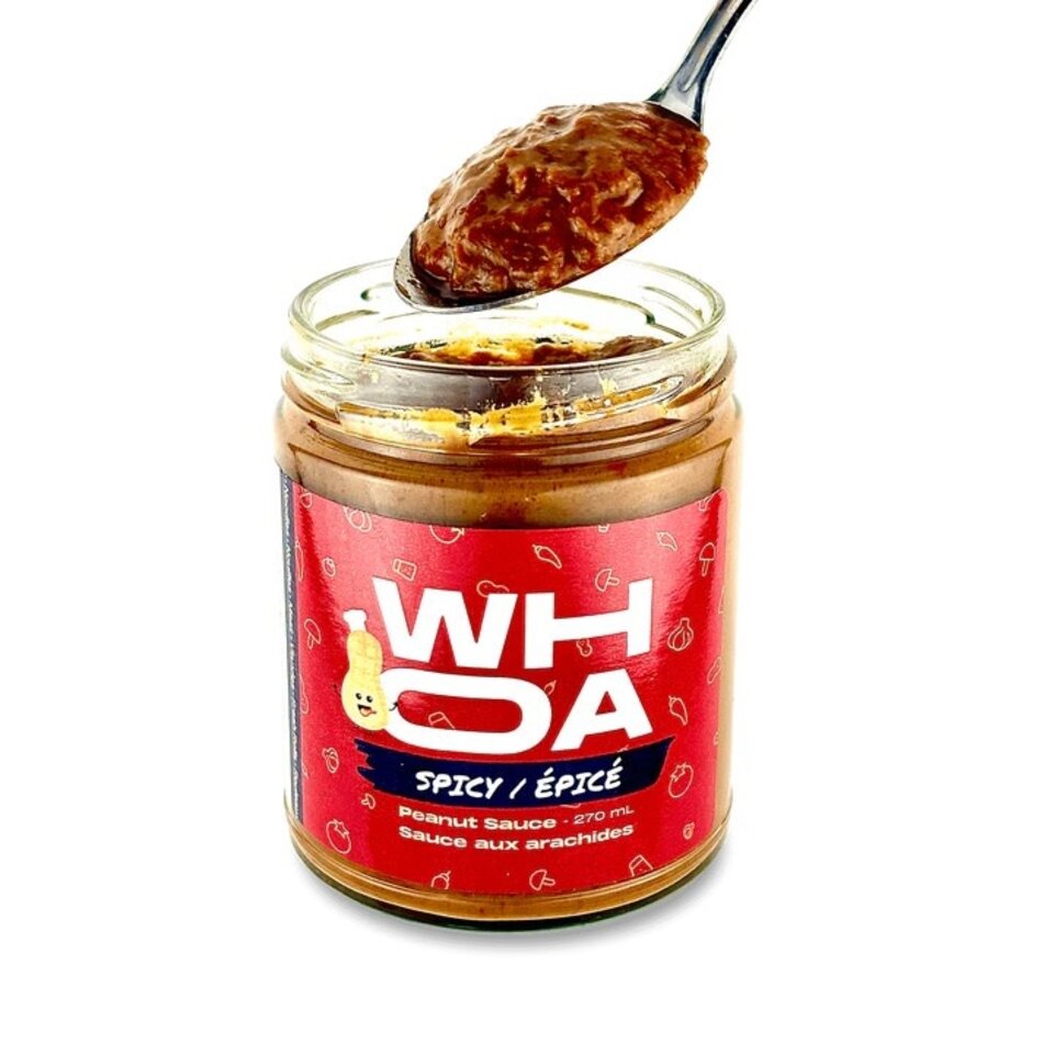WHOA Spicy Peanut Sauce, 270ml