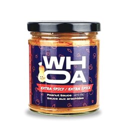 WHOA Extra Spicy Peanut Sauce, 270ml