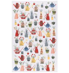 Danica Watering Cans Printed Dishtowel