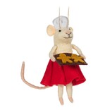 Pastry Chef Mouse Ornament, 5"