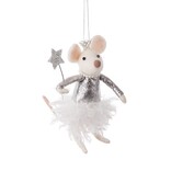 Princess Mouse Ornament, 6"