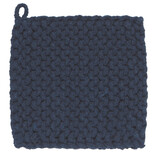 Danica Midnight Blue Knit Potholder