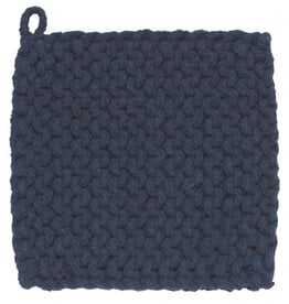Danica Midnight Blue Knit Potholder