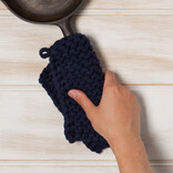 Danica Midnight Blue Knit Potholder