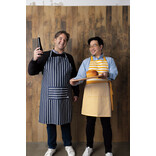 Danica Butcher Stripe Oversized Mightly Apron