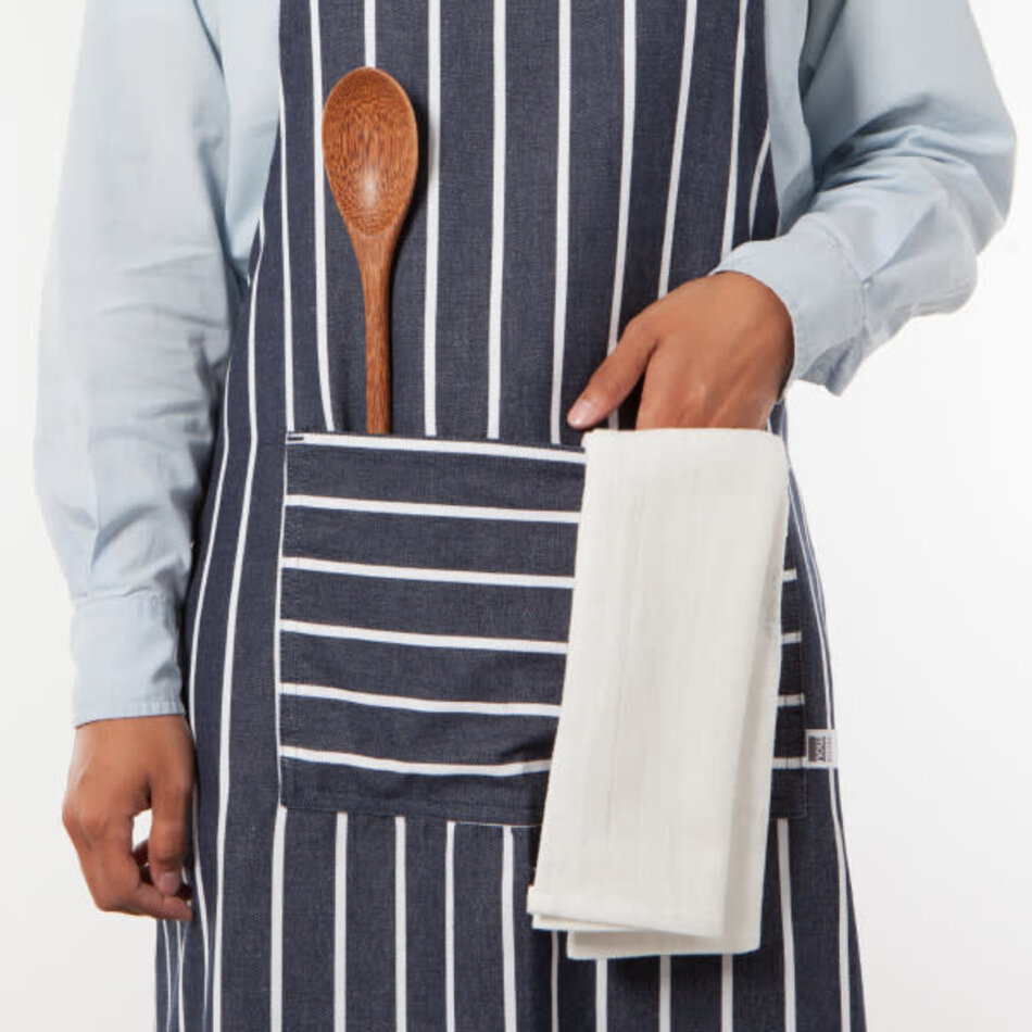 Danica Butcher Stripe Oversized Mightly Apron