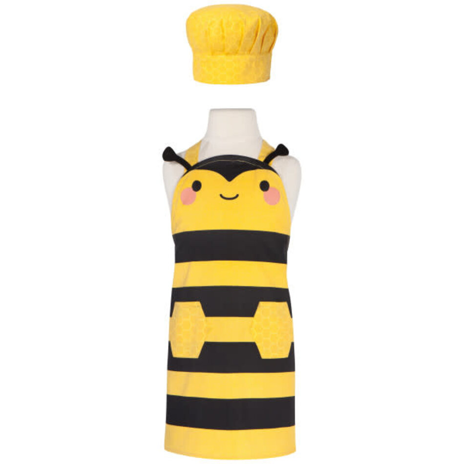 Danica Bumblebee Daydream Kid's Apron & Hat Set of 2