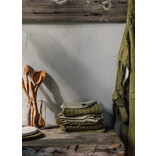 Danica Olive Branch Stonewash Apron