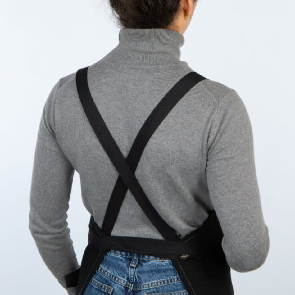 Danica Black Utility Apron