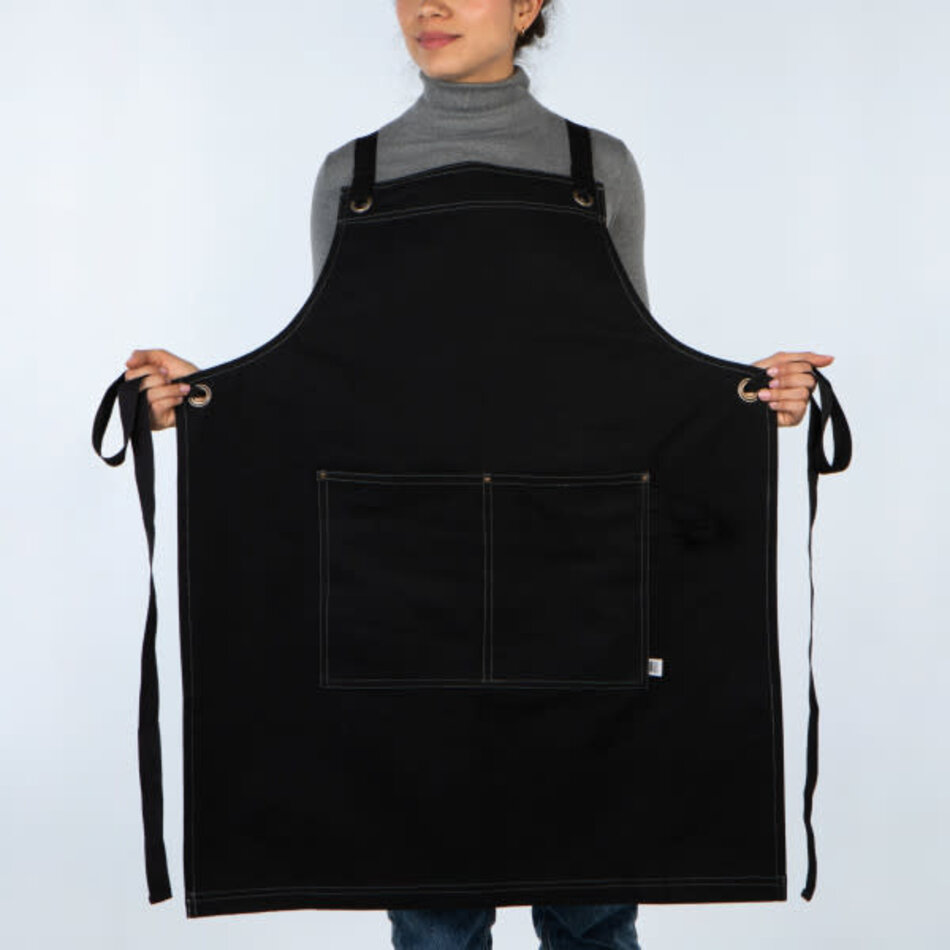 Danica Black Utility Apron