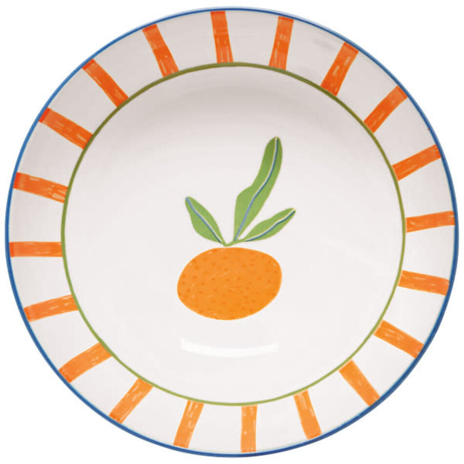 Danica Citrus Burst Stamped Bowl 8 inch