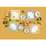 Danica Citrus Burst Printed Cocktail Napkins Set of 4 Ass