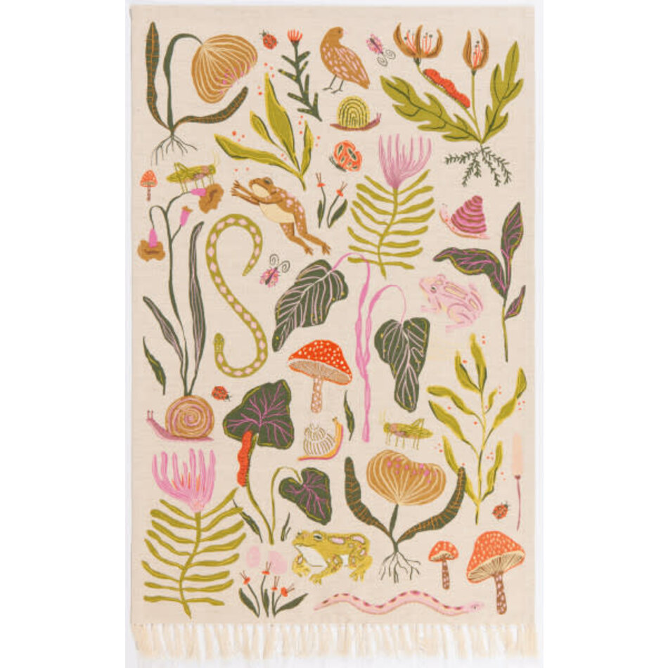 Danica Gardenland Embroidered Dishtowel
