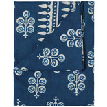 Danica Hawthorn Block Print Tablecloth 90 x 60 inches