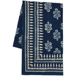 Danica Hawthorn Block Print Tablecloth 90 x 60 inches