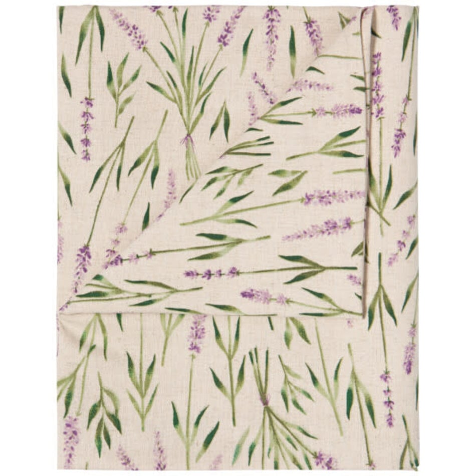 Danica Lavender Printed Tablecloth 60" x 90"