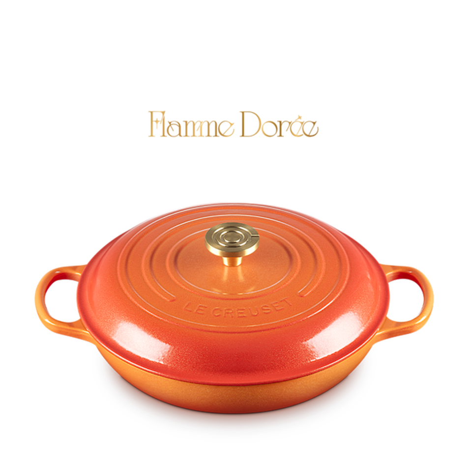 le creus Le Creuset Flamme Dorée 3.5L/30cm Braiser