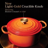 Le Creuset Le Creuset Flamme Dorée 5.3 L Round Dutch Oven