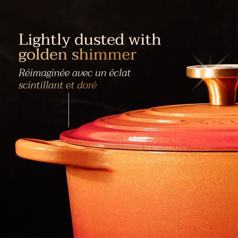 Le Creuset Le Creuset Flamme Dorée 5.3L/26cm Round Dutch Oven