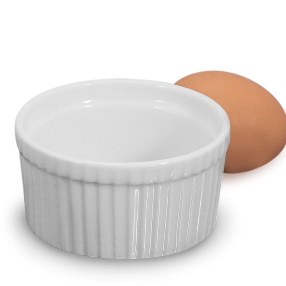 BIA Round Ramekin, 6 oz, White