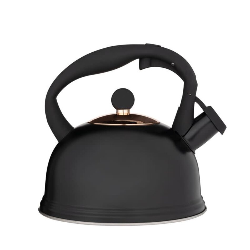Typhoon Typhoon OTTO Whistling Kettle, Black