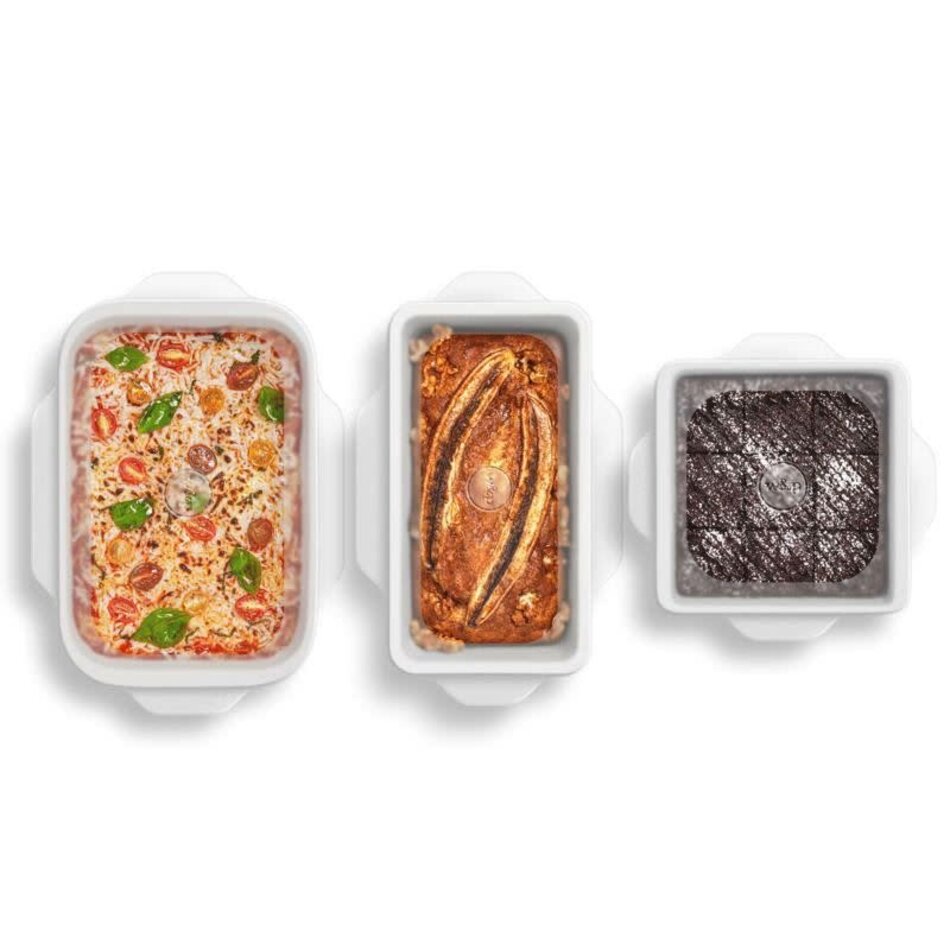 W & P W&P Baking Stretch Lids, set of 3