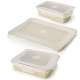 W & P W&P Baking Stretch Lids, set of 3