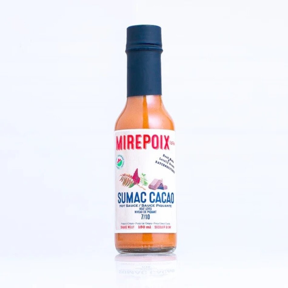 Mirepoix Mirepoix, Sumac Cacao Hot Sauce