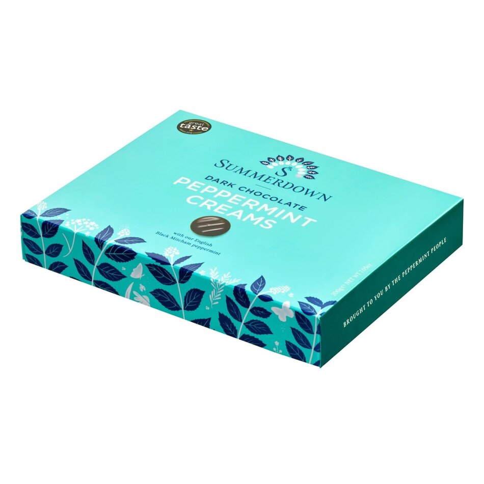 Summerdown Chocolate Peppermint Creams, 200g