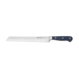 Wusthof Classic Precision Double-Serrated Bread Knife, 9", Blueberry