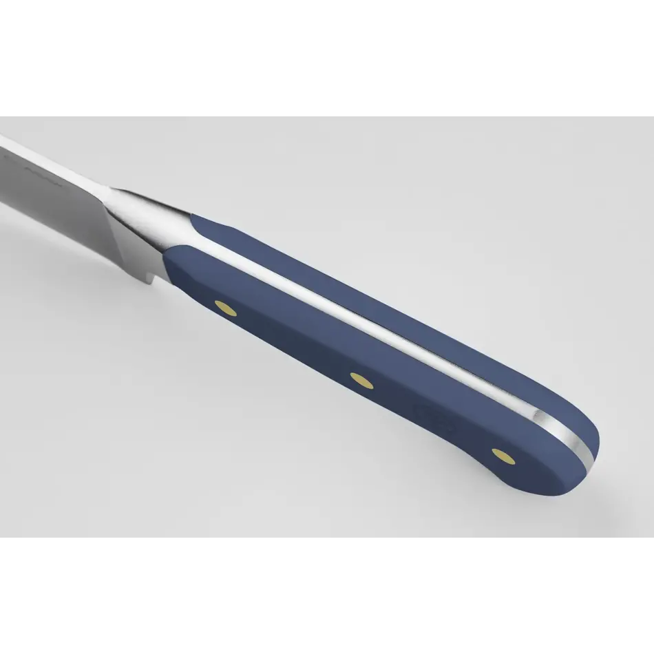 Wusthof Classic Precision Double-Serrated Bread Knife, 9", Blueberry