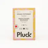 Pluck Tea, Organic Peppermint, 15 Tea Bag Box
